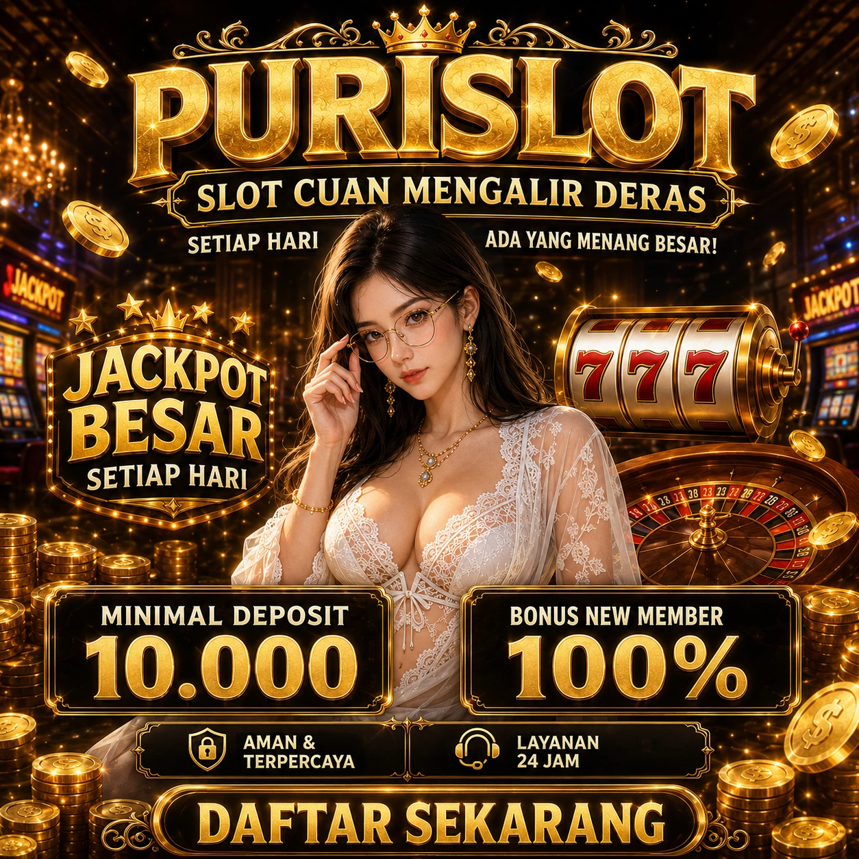 PURISLOT Login: Situs Slot88 Paling Gacor & Link Alternatif Wajib JP