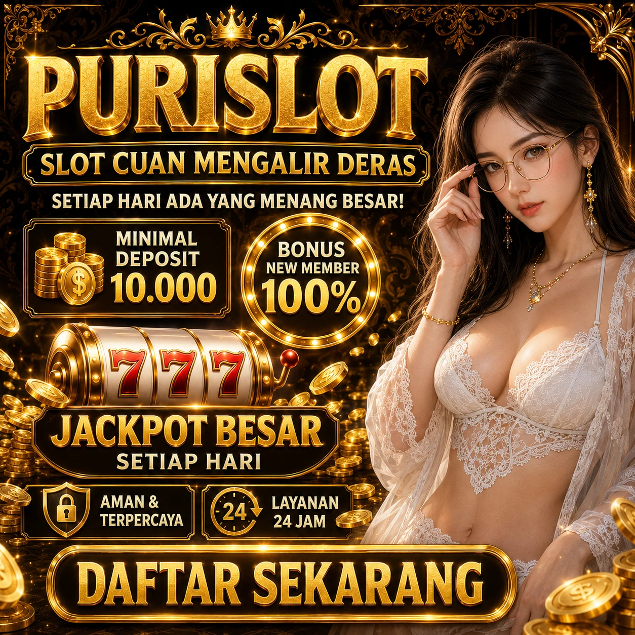 PURISLOT Login: Situs Slot88 Paling Gacor & Link Alternatif Wajib JP