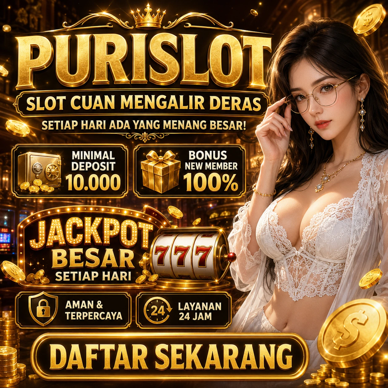 PURISLOT Login: Situs Slot88 Paling Gacor & Link Alternatif Wajib JP